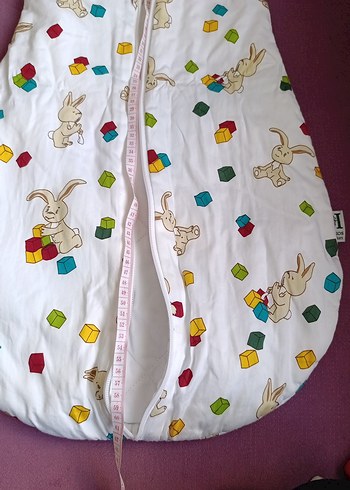 Renkli Baskılı Bebek Uyku Tulumu - Görsel 5