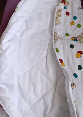 Renkli Baskılı Bebek Uyku Tulumu - Görsel 2