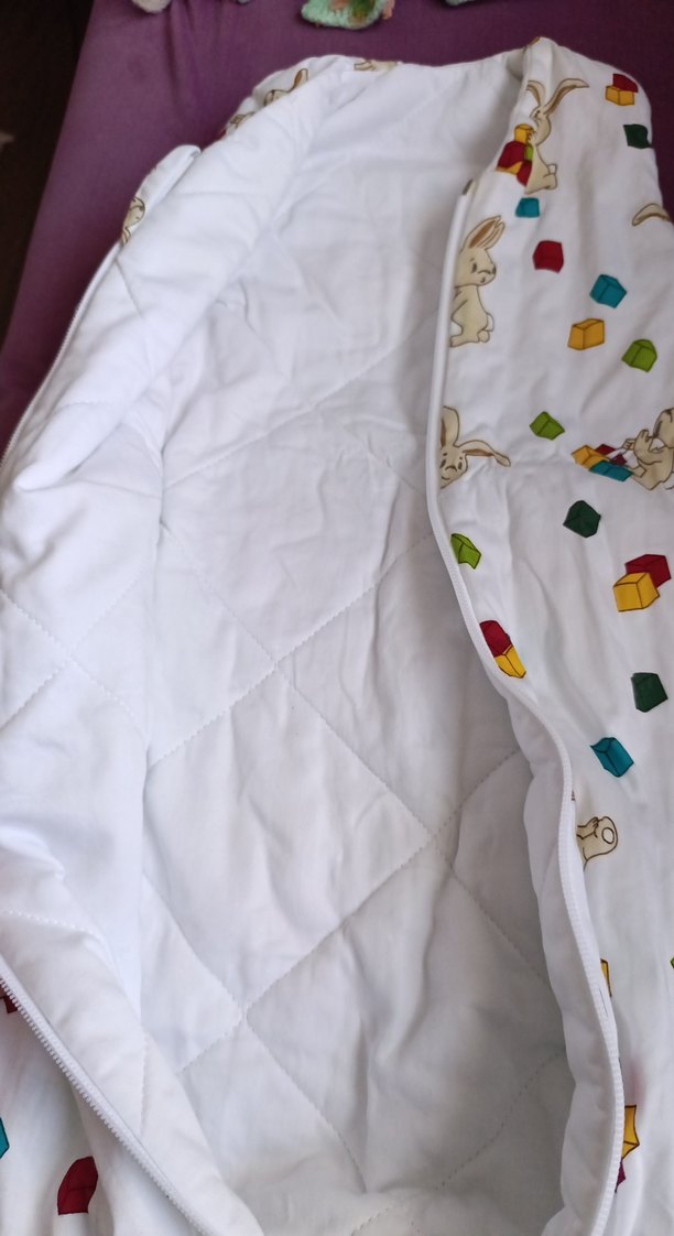 Renkli Baskılı Bebek Uyku Tulumu - Görsel 2