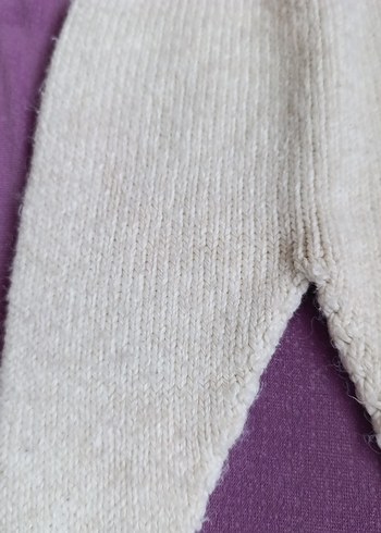 Erkek Çocuk Örgü Tulum Gri Beyaz - Görsel 3