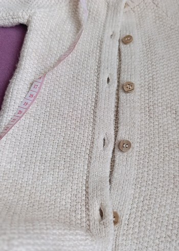 Beyaz Erkek Bebek Örgü Tulum - Görsel 4