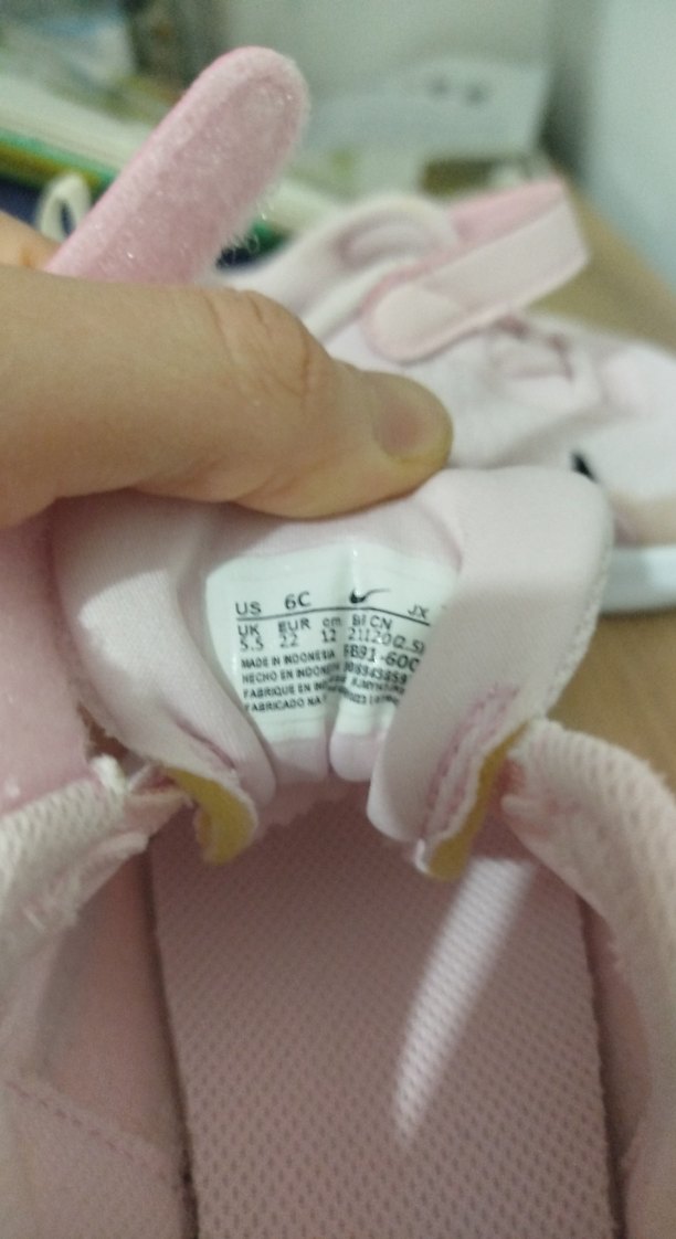 Kız Çocuk Pembe Cırtlı Spor Ayakkabı - Görsel 4