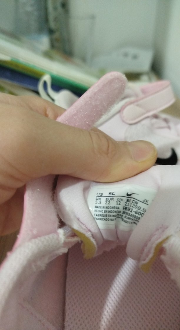 Kız Çocuk Pembe Cırtlı Spor Ayakkabı - Görsel 3