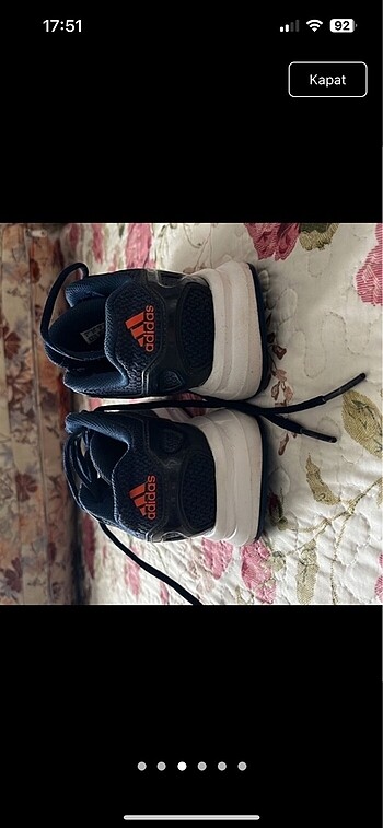 36 Beden Adidas spor ayakkabı ayakkabı