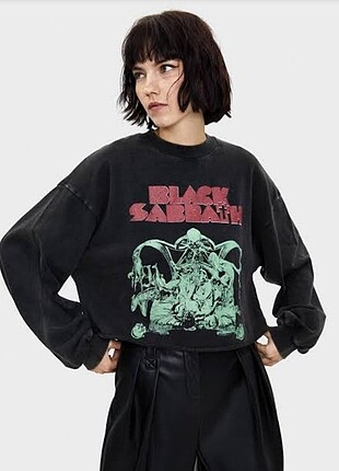 Bershka Black Sabbath Sweatshirt