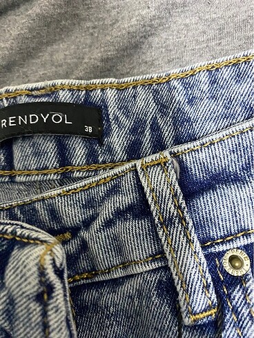 38 Beden mavi Renk trendyolmilla jean