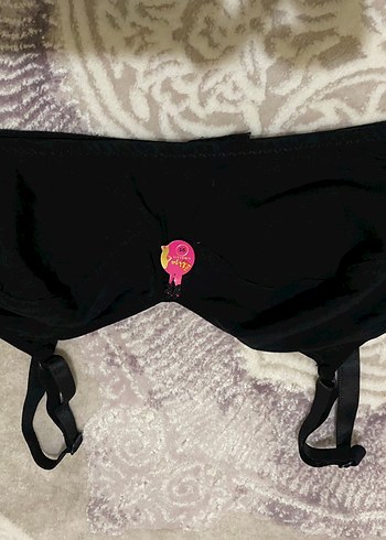 Siyah Rahat Sokak Stili Sütyen - Görsel 6