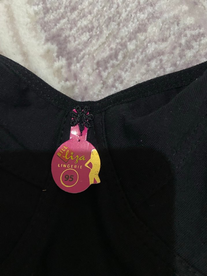 Siyah Rahat Sokak Stili Sütyen - Görsel 3