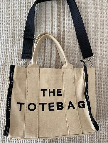 The Tote Bag Keten Çanta