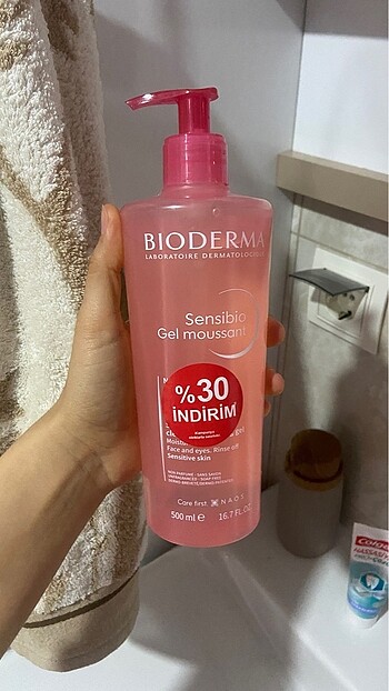Bioderma sensibiyo yüz temizleme jeli
