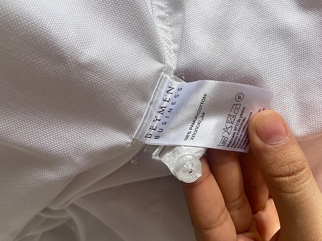 xl Beden Beyaz erkek gömlek/ ütü istemez