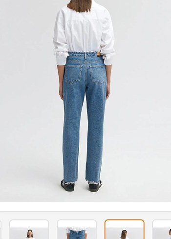 Kadın Mavi Denim Regular Fit Jean