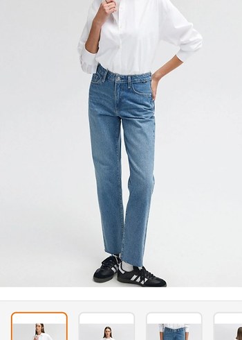 Mavi Kadın Mavi Denim Regular Fit Jean