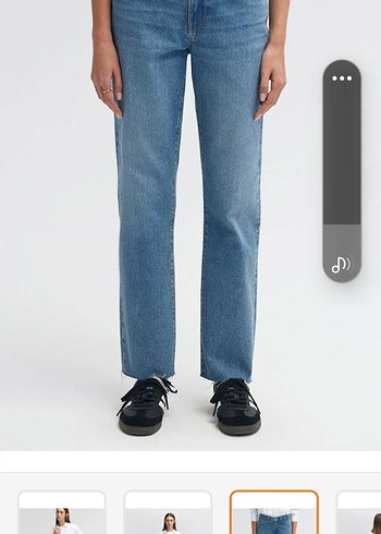 26 Beden Kadın Mavi Denim Regular Fit Jean