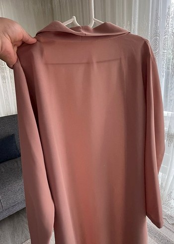 Diğer Bej Uzun Kadın Kaban, Dökümlü, Salaş Kesim