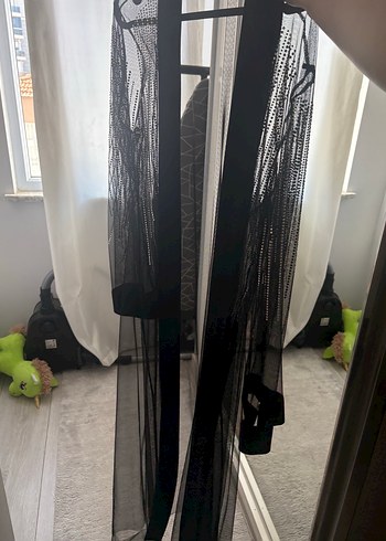 Siyah Gotik Tarz kimono