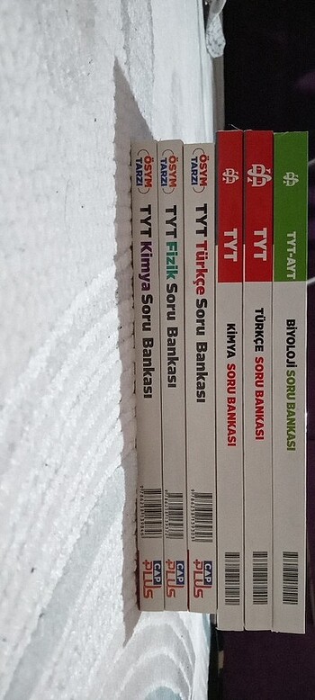 TYT AYT Soru Bankası Sıfır kitaplar