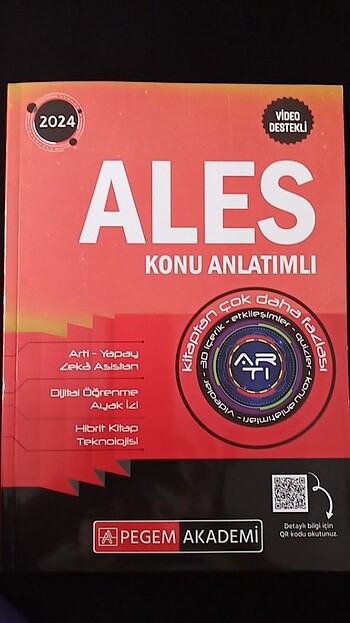 ALES konu anlatımlı kitap 