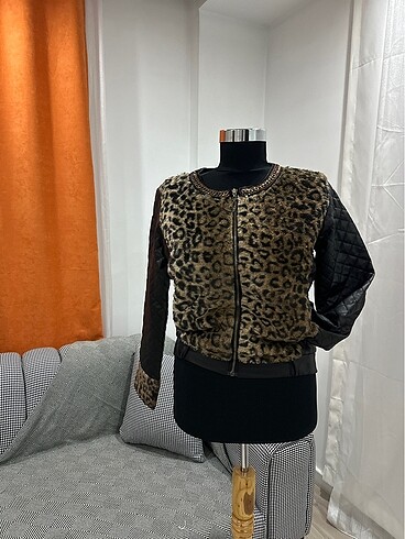 Leopar ceket