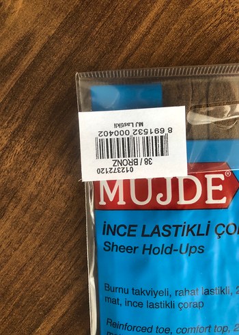 m Beden Müjde İnce Lastikli Mini Parlak Mavi Külotlu Çorap