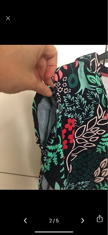 Polo marka kız çocuk panço - Görsel 2