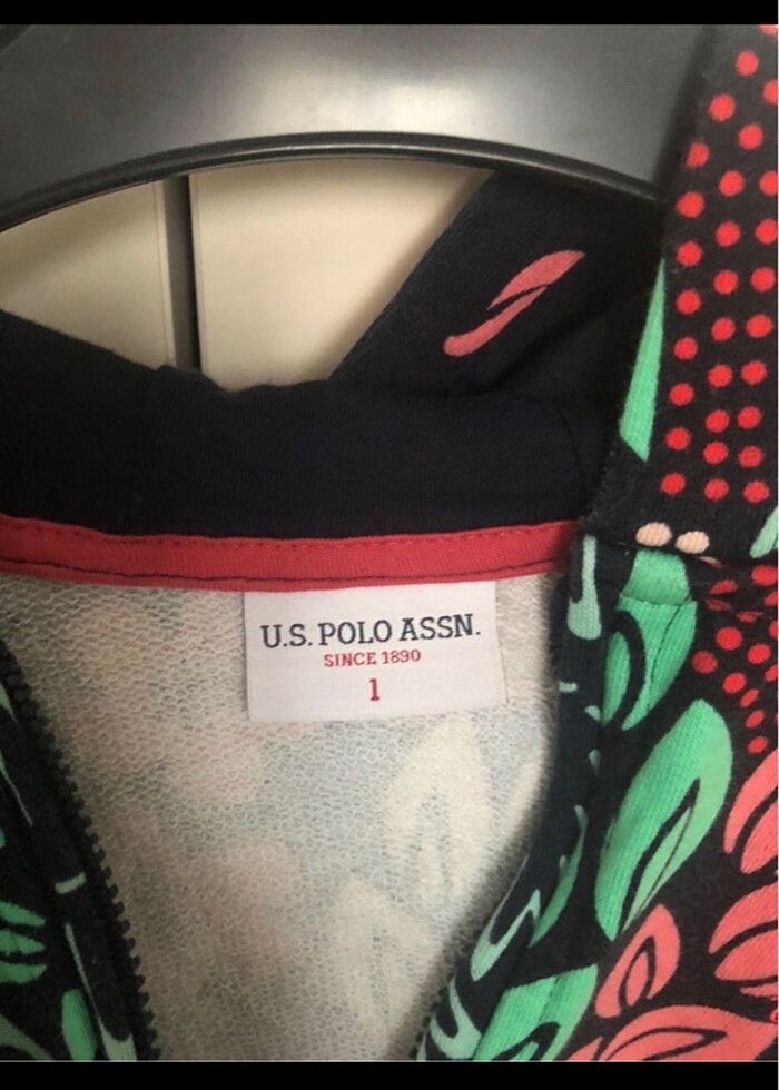 Polo marka kız çocuk panço - Görsel 3