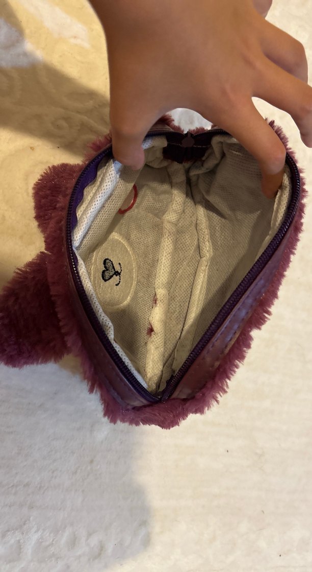 Mor Peluş Çocuk kalemlik - Görsel 3