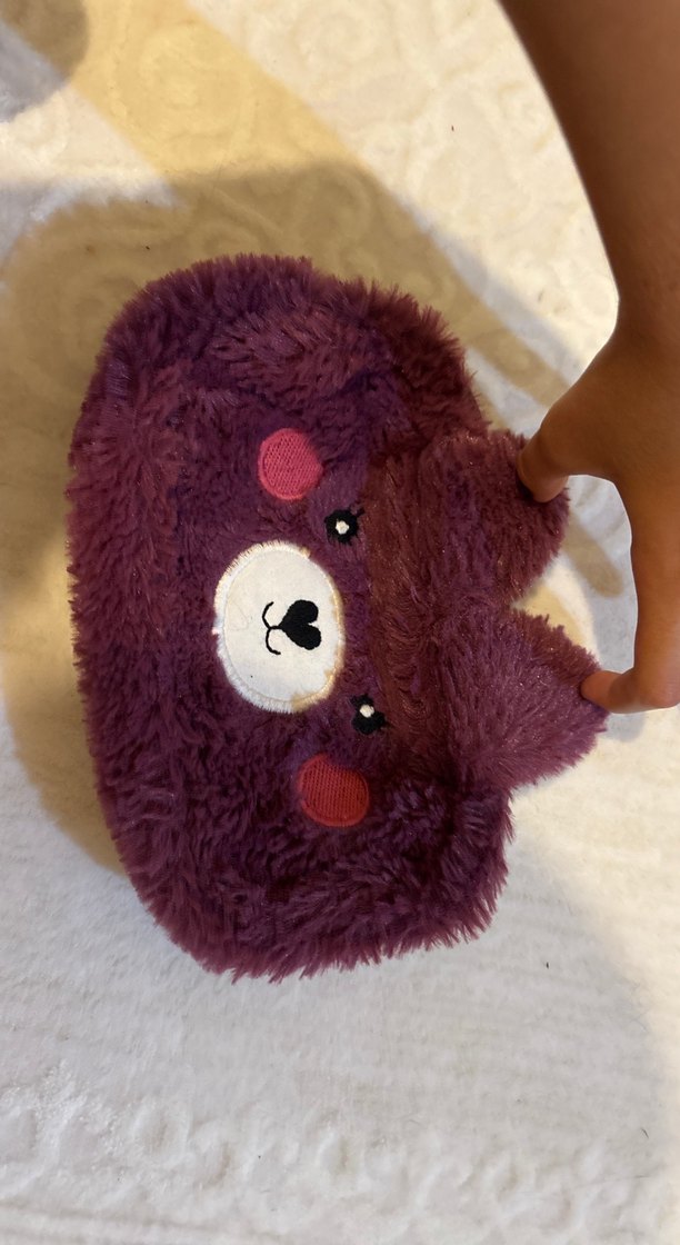 Mor Peluş Çocuk kalemlik - Görsel 2