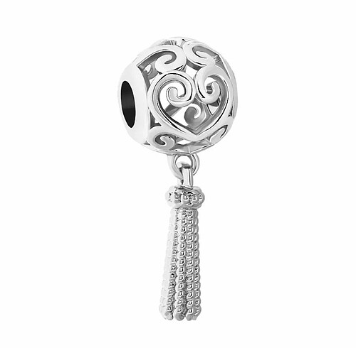 Gümüş fener charm