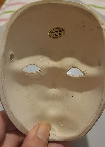 Yüzde Çiçek Detaylı Kadın Maskesi - Görsel 5