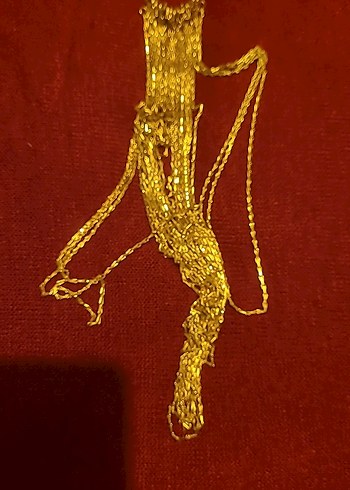 14 ADET GOLD ZİNCİR - Görsel 2