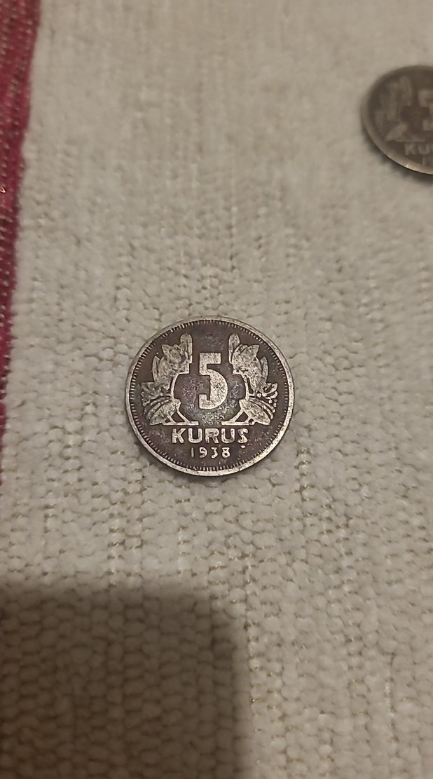 5 KURUŞ ( 1938 Ve 1940) - Görsel 2