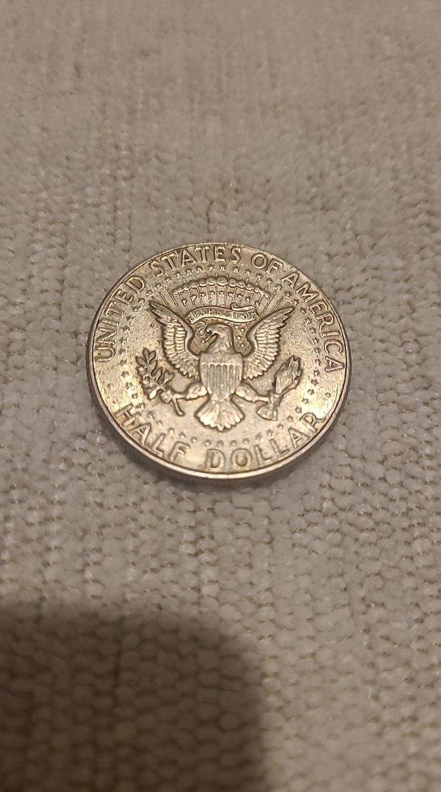 1964 U.S.A KENNEDY GÜMÜŞ YARIM DOLAR - Görsel 3