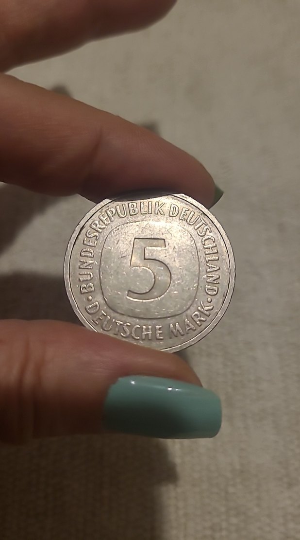 1988 BATI ALMANYA J SERİSİ 5 MARK - Görsel 4