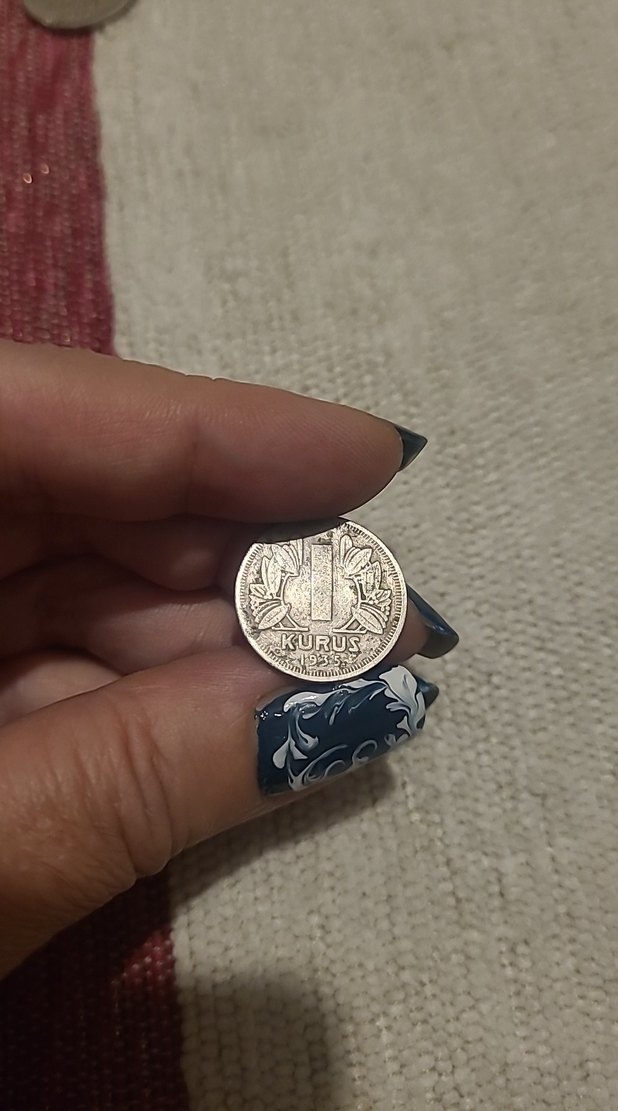 1935 TARİHLİ 1 KURUŞ ( NADİR) - Görsel 2