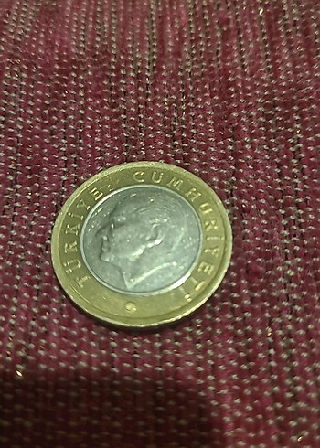 2 ADET HATALI BASIM ATATÜRK LÜ 1 Lira - Görsel 3