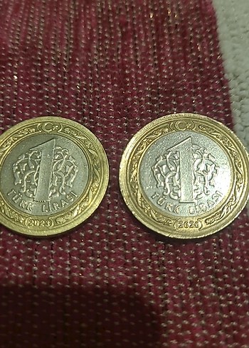 2 ADET HATALI BASIM ATATÜRK LÜ 1 Lira - Görsel 4