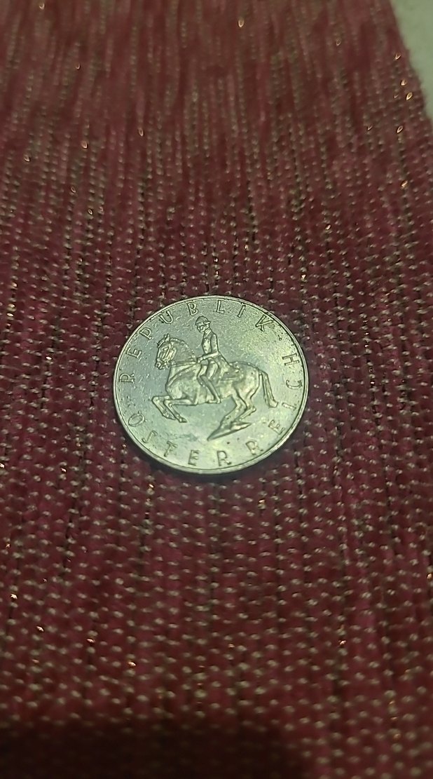 AVUSTURYA 1965 GÜMÜŞ 5 Schilling Rozeti - Görsel 3