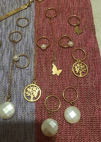 15 PARÇA SAÇ AKSESUAR SETİ - Görsel 3