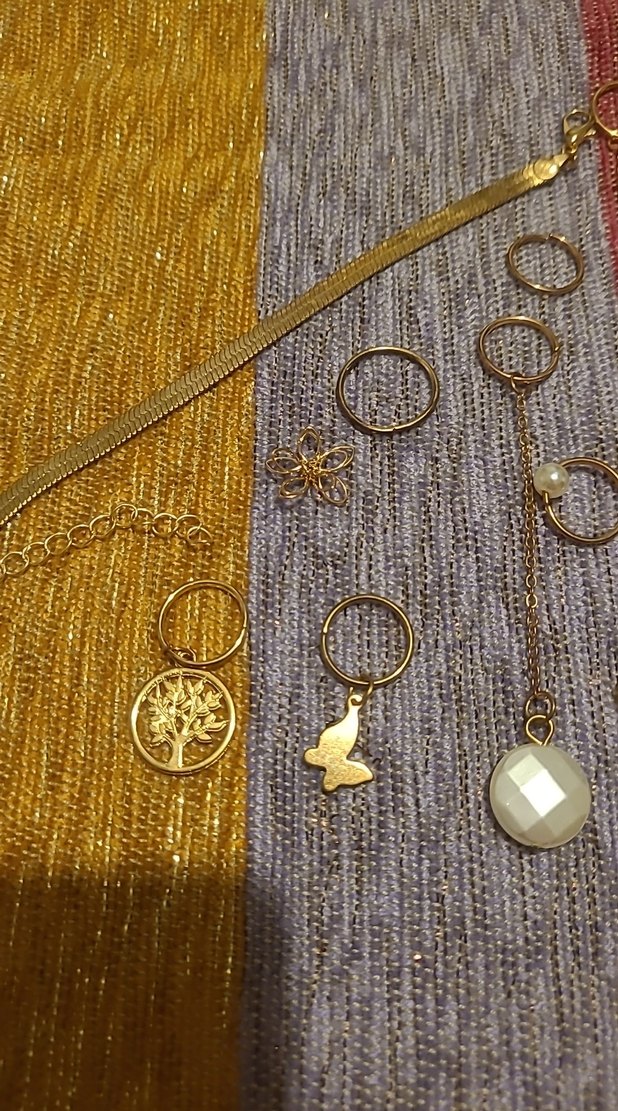 15 PARÇA SAÇ AKSESUAR SETİ - Görsel 2