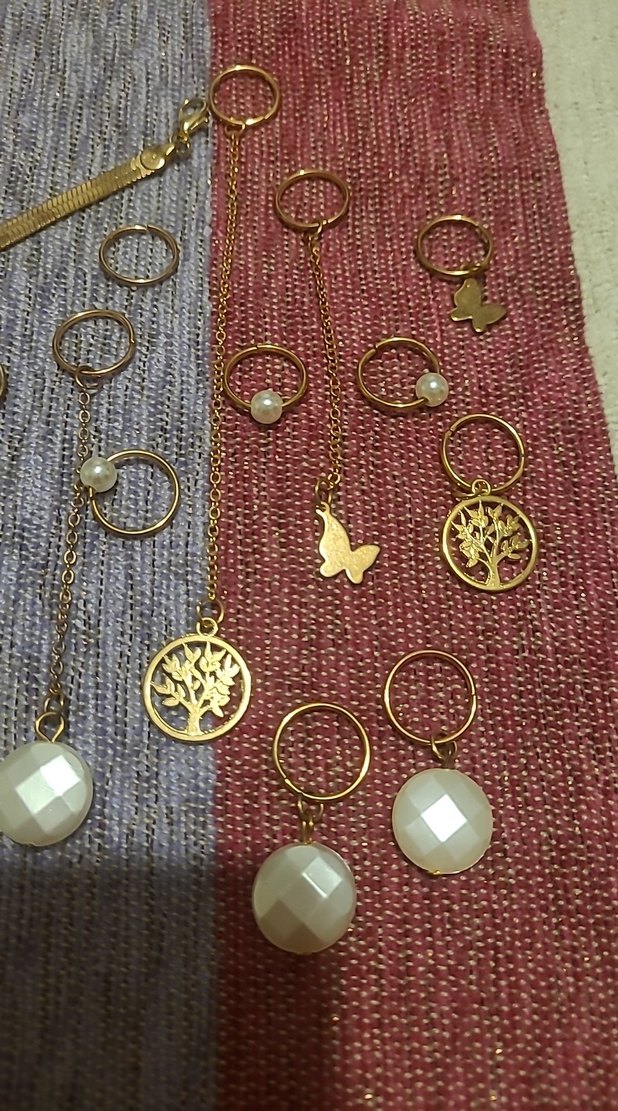 15 PARÇA SAÇ AKSESUAR SETİ - Görsel 3