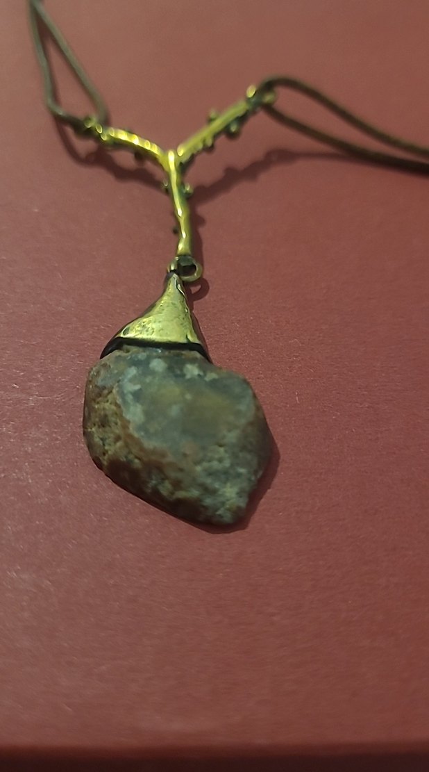 KRİSTAL AKİK KOLYE DOĞALTAŞ - Görsel 2