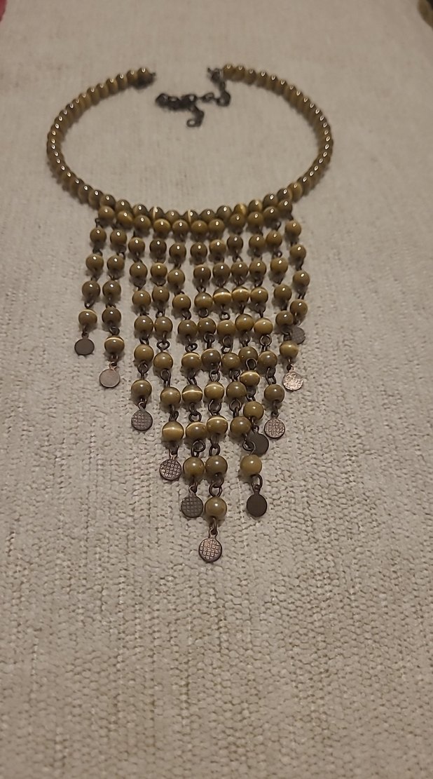 ŞIK TASARIM ŞELALE KOLYE - Görsel 2