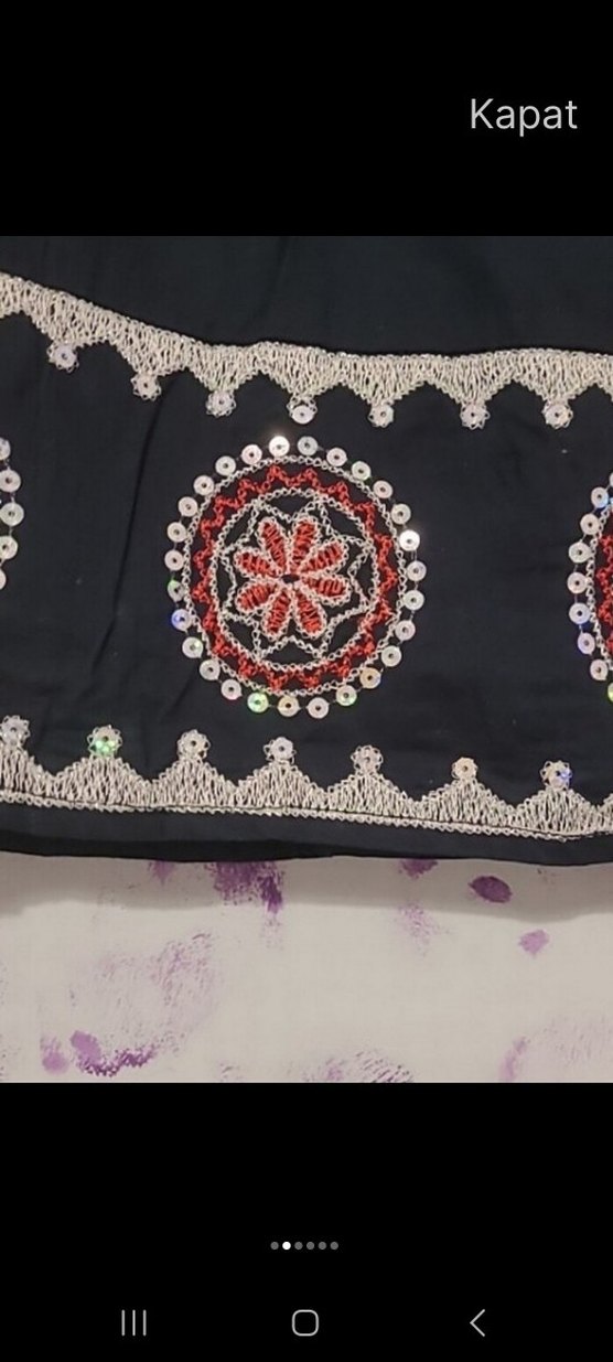 İŞLİ PAMUKLU YAZLIK ETEK - Görsel 2