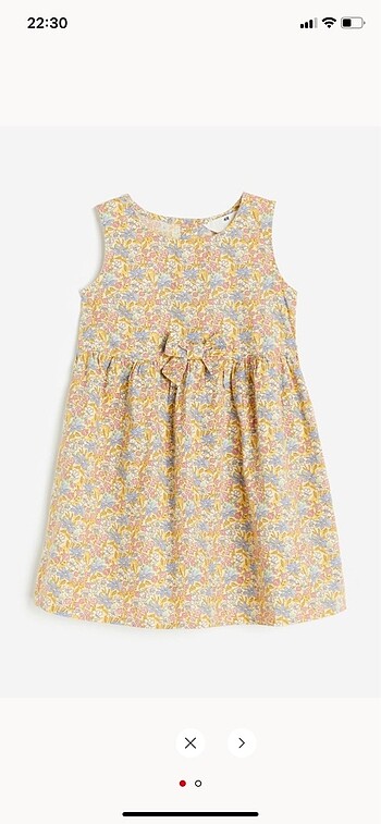 H&M kız çocuk elbise