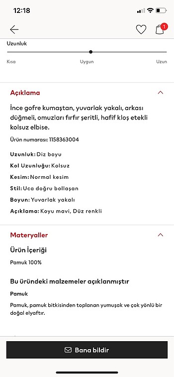 10 Yaş Beden H&M kız çocuk elbise