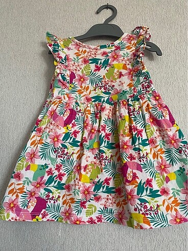 Mammarama kız bebek çiçekli elbise