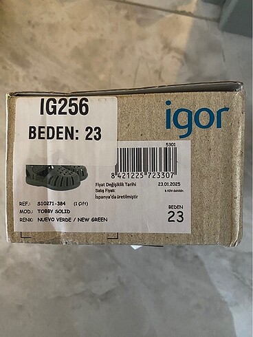 Igor İgor Tobby sandalet