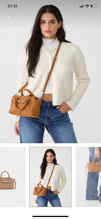 Beden Stradivarius çapraz askılı çanta