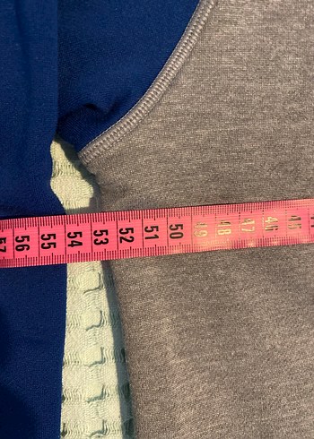 Gri Kapüşonlu Sweatshirt - Görsel 4